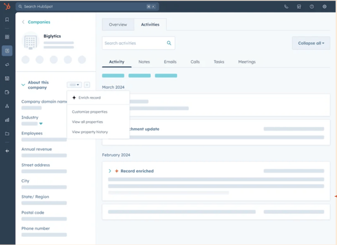 Data enrichment